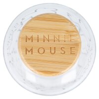 Glasflasche Disney Minnie Mouse 1030ml Trinkflasche Sport Gym