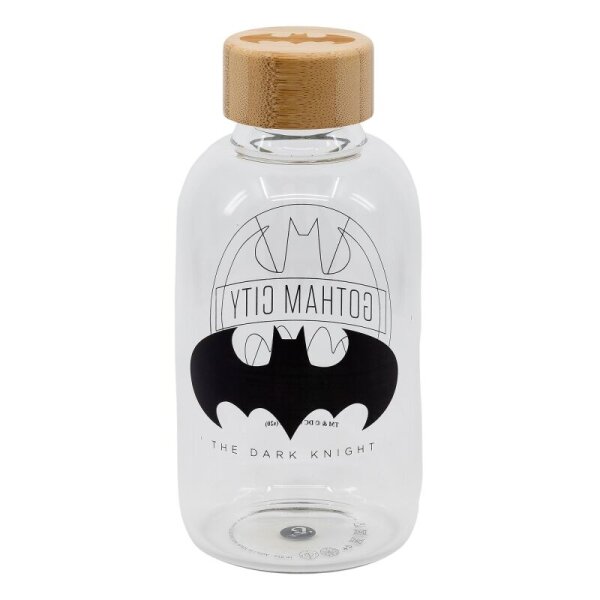 Glasflasche DC Batman 620ml Trinkflasche Sport Gym Schule Flasche