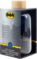 Glasflasche DC Batman 620ml Trinkflasche Sport Gym Schule Flasche