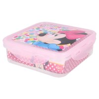 Quadratische luftdichte Brotdose 750ml Disney Minnie Mouse