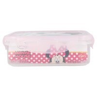 Quadratische luftdichte Brotdose 750ml Disney Minnie Mouse
