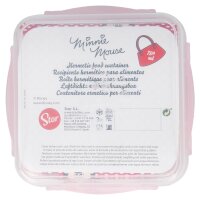 Quadratische luftdichte Brotdose 750ml Disney Minnie Mouse