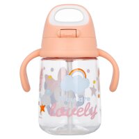 Pop Up Trainingsbecher Trinklernbecher Trinkbecher 370ml Disney Minnie Mouse