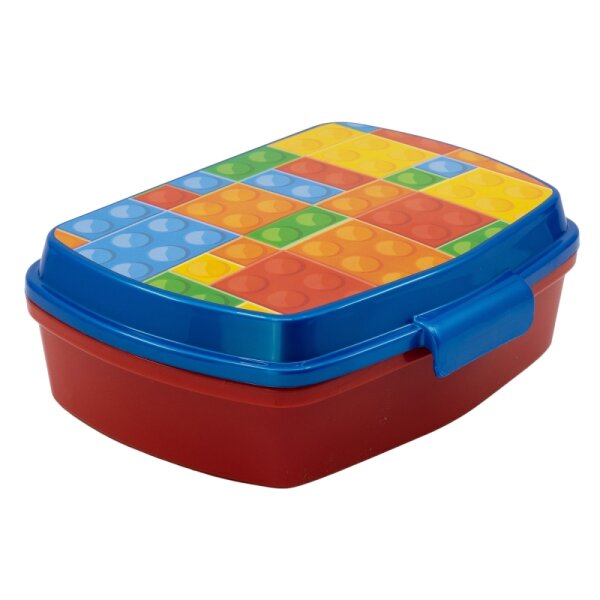 Brotdose Brotbox Lunchbox Bausteine Bricks Schule Kita Frühstück Vesper #1