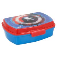Brotdose Brotbox Lunchbox Marvel Captain America Schule...
