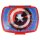Brotdose Brotbox Lunchbox Marvel Captain America Schule Kita Frühstück Vesper