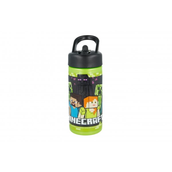 Wasserflasche 410 ml Minecraft Creeper Hydro Bottle Trinkflasche Schule Flasche