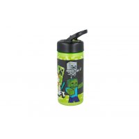 Wasserflasche 410 ml Minecraft Creeper Hydro Bottle Trinkflasche Schule Flasche
