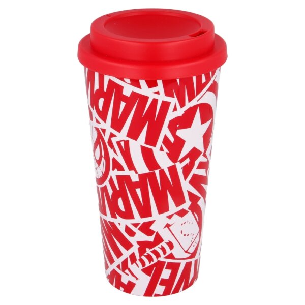 Coffee to Go Becher Marvel Isoliert Thermobecher Kaffeebecher 520ml