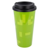 Coffee to Go Becher Minecraft Creeper Isoliert...