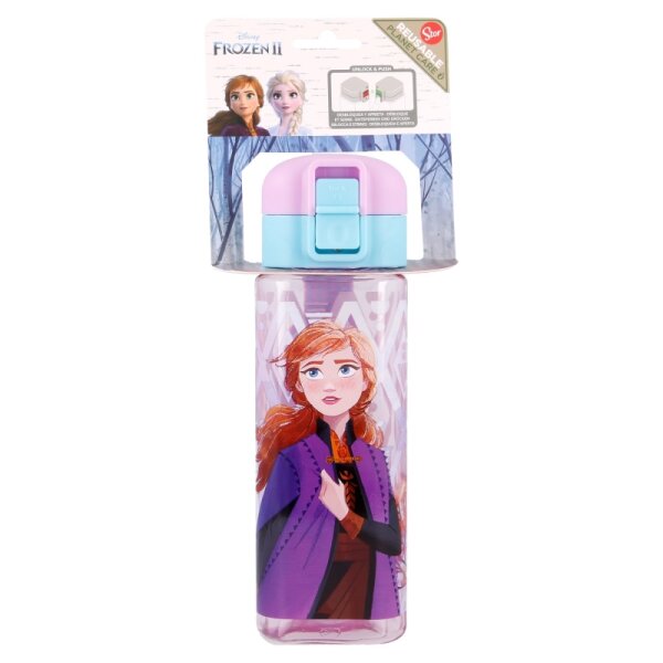 Wasserflasche Quadrat 550 ml Frozen II Hydro Bottle Trinkflasche Schule Flasche