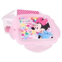 Quadratische luftdichte Brotdose 730ml Disney Minnie Mouse