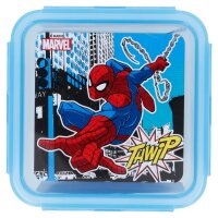 Quadratische luftdichte Brotdose 730ml Marvel Spiderman