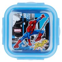 Quadratische luftdichte Brotdose 290ml Marvel Spiderman