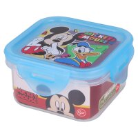 Quadratische luftdichte Brotdose 290ml Disney Mickey Mouse