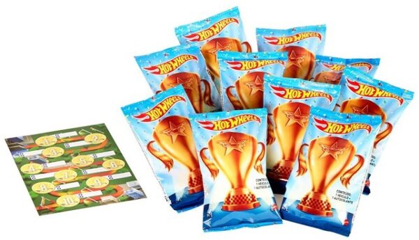Mattel Hot Wheels Fahrzeuge im Blindbag Pokal