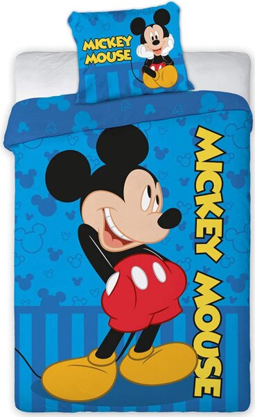 Bettwäsche Mickey Mouse blau