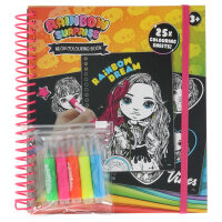 Rainbow Surprise Neon Malbuch 25 Vorlagen
