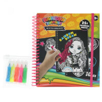 Rainbow Surprise Neon Malbuch 25 Vorlagen