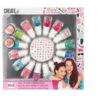 Create It! Nagellack Set Mermaid 16 Farben + Sticker