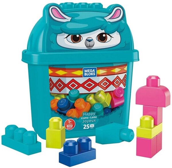 Fisherprice Bausteine Set Mega Bloks First Builders Lama 25 teilig