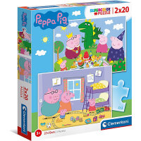 Clementoni Puzzle Peppa Pig 2x 20 Teile