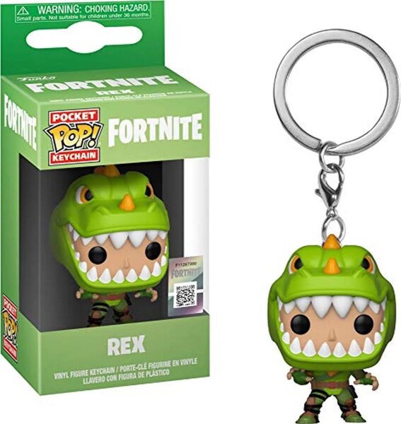 Funko Pop Fortnite Schlüsselanhänger Rex