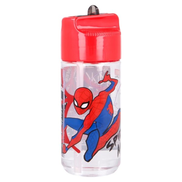 Wasserflasche 430 ml Marvel Spiderman Hydro Bottle Trinkflasche Schule Flasche