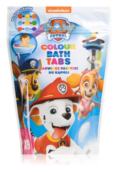 Paw Patrol Color Bath Tabs Badetabletten 9 Stück