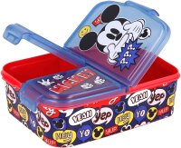 Brotdose mit Fach Mickey Mouse blau It´s a Mickey...