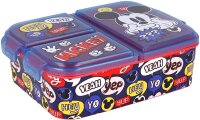 Brotdose mit Fach Mickey Mouse blau It´s a Mickey...