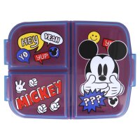 Brotdose mit Fach Mickey Mouse blau It´s a Mickey Thing