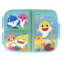 Brotdose mit Fach Baby Shark