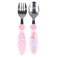 Kinder Besteck Set Disney Princess 2-teilig Gabel und...