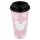 Coffee to Go Mickey Mouse rosa Doppelwandig Kaffeebecher 520ml